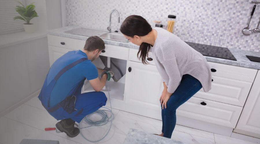 Professional clogged toilet repair in Manville, WY